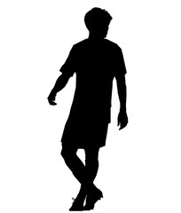 Obraz premium silhouette of a person