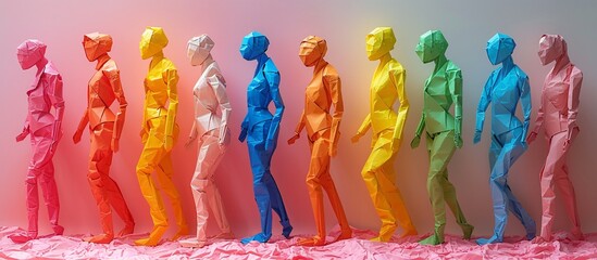 Paper People: A Colorful Celebration of Creativity and Innovation Generative AI