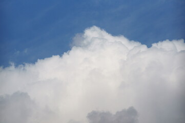 Fototapeta na wymiar Clouds in the sky. Cloudy landscape. Natural background.