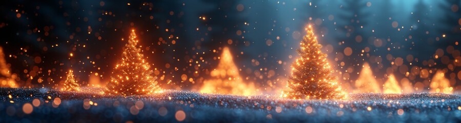 Snowflake Christmas Tree: A Festive and Frosty Holiday Scene Generative AI