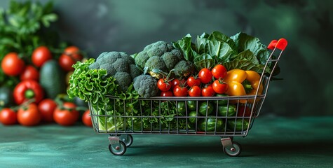 Fresh Produce in a Basket: A Monthly Market Must-Have Generative AI