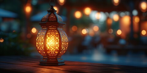 Glowing Lamp with a Monthly Theme: Celebrate the Full Moon with a Chic Lamp Generative AI