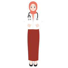 muslim female doctor