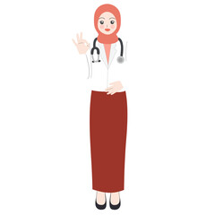 muslim female doctor