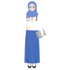 muslim female doctor