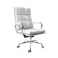 Office chair PNG Cutout, Generative AI