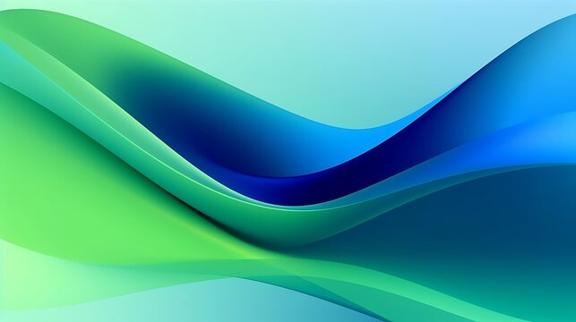 Modern Green And Blue Colorful Background