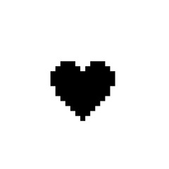 Love pixel icon, logo, shape, symbol, arts, design, icon