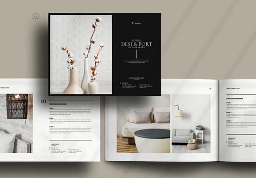 Design & Portfolio Landscape Template