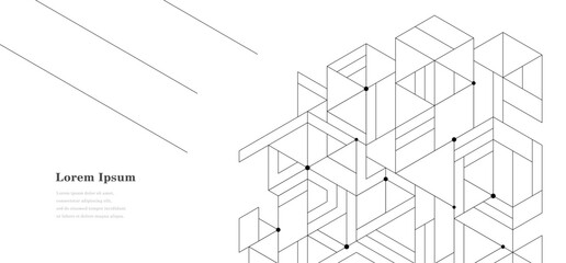 幾何学 抽象 建築 テクノロジー ビジネス 背景