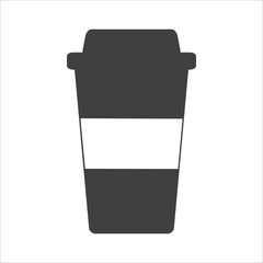 disposable coffee cup icon