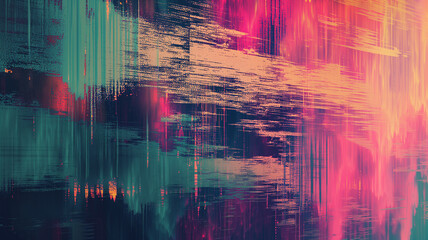 Grunge digital glitch art, abstract patterns