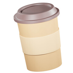 coffee cup isolated on white