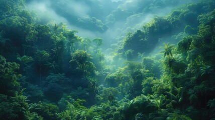 Fototapeta na wymiar Tropical rainforest