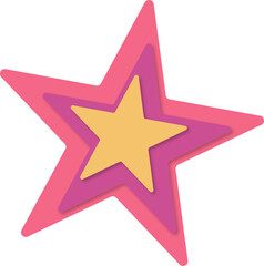 Basic Shape Background with Shadow