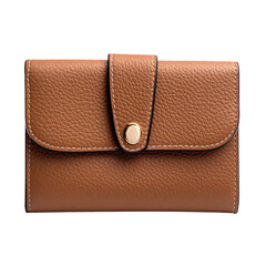 Brown leather  ladies wallet