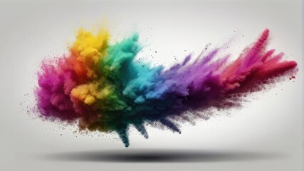 abstract colorfull dust background