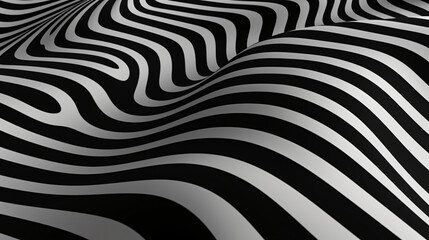 black and white stripe
