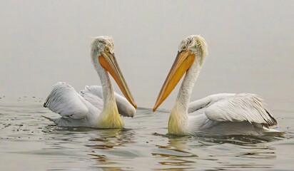 Dalmatian Pelican of Kerkini Lake