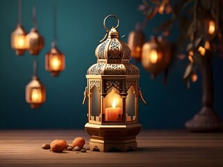 Luxury islamic ramadan kareem lighting lamp  background   wallpapers 