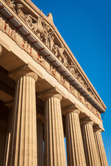 Naklejka premium The Parthenon, in Centennial Park, Nashville, Tennessee, United States