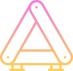 Triangle warning icon