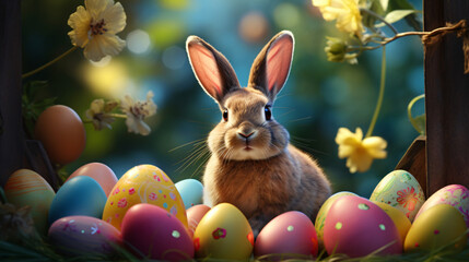 Fototapeta na wymiar Easter Bunny