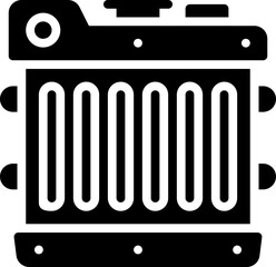 Radiator car icon