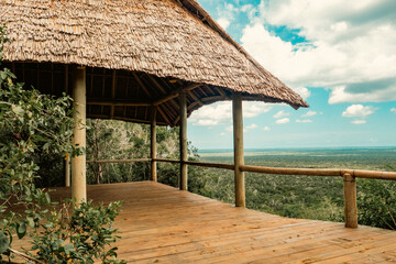 Scenic view of the Nyari View Point in Arabuko Sosoke forest in Malindi, Kenya