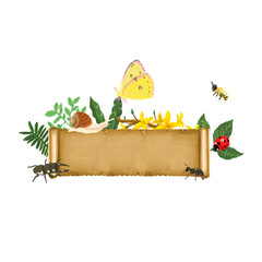 봄 맞이 세일 프로모션 광고 타이틀 