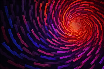 background backdrop from spiral dot geometric