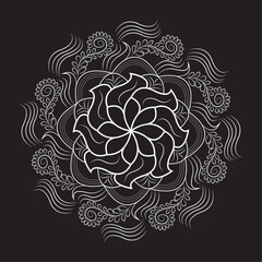 Mandala Pattern Vector Art, Icons, and Graphics for Free download.