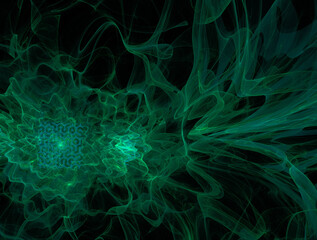 Imaginatory fractal abstract background Image