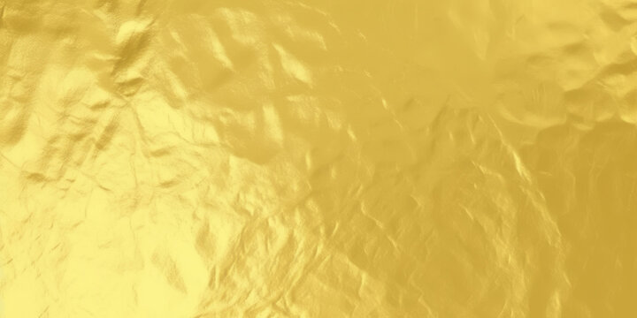 yellow gold foil texture, surface gold foil