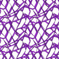  geometric pattern with thin purple lines on a white background. seamless pattern
