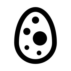 Easter Egg Outline Icon