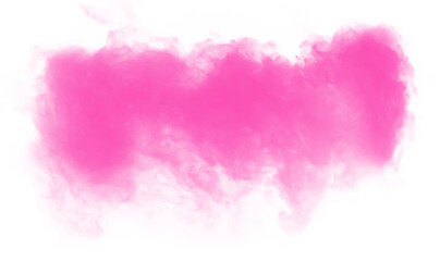 pink smoke effect for decoration and covering on the transparent background