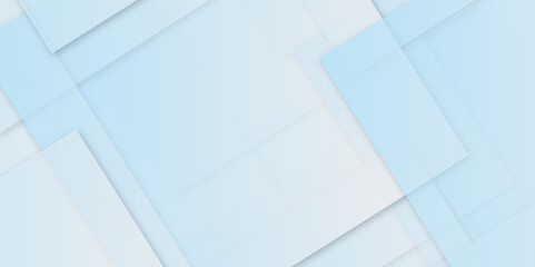 Fototapeta premium Abstract background with white and blue color triangle pattern texture design .square shape with soft shadows as pattern .space futuristic design concept .abstract triangle vector illustration .