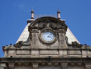 Dome at the Porto Sao bento station - portugal 