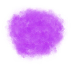 purple smoke effect for decoration and covering on the transparent background