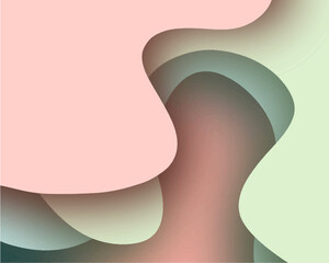 Abstract wave design for templates.