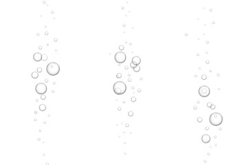 Streaming air bubbles