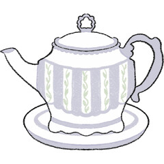 The tulips garden cute bunny