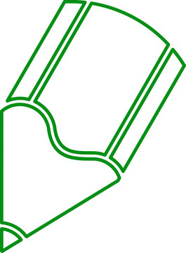 Corel Draw  Pencil icon outline