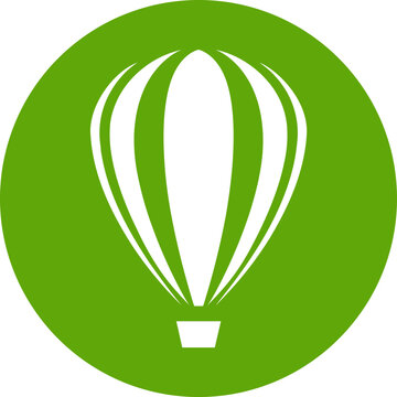 Corel Draw  circular icon