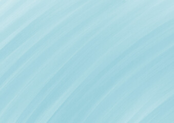 Abstract art background light blue colors with soft gradient. Cerulean watercolor painting with sky brushstrokes.