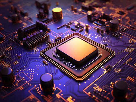 electronics circuit bgr color theme art