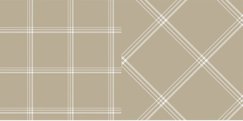 Vector checkered pattern or plaid pattern . Tartan, textured seamless twill for flannel shirts, duvet covers, other autumn winter textile mills. Vector Format