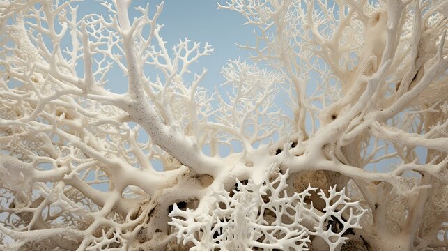 calcium coral skeleton