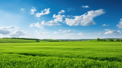 Obraz premium countryside farm land background